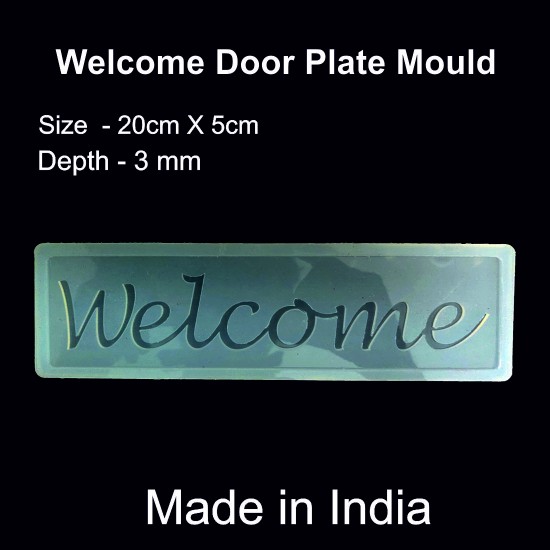 Welcome Door Plate Mould